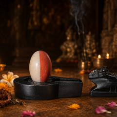 Ardhnareshwar Narmadeshwar shivling