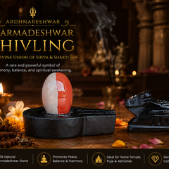 Ardhnareshwar Narmadeshwar shivling